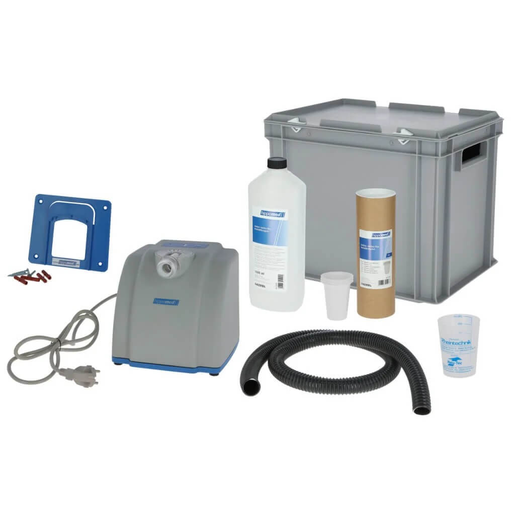 Hippomed Ultraschall-Inhalator ohne Maske AirOne Pferdeinhalator Hippomed Ultraschall-Inhalator ohne Maske AirOne Pferdeinhalator