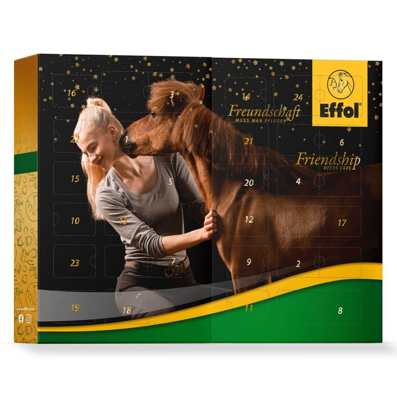 Effol Adventskalender 2024 für Pferd und Reiter Effol Adventskalender 2024 für Pferd und Reiter