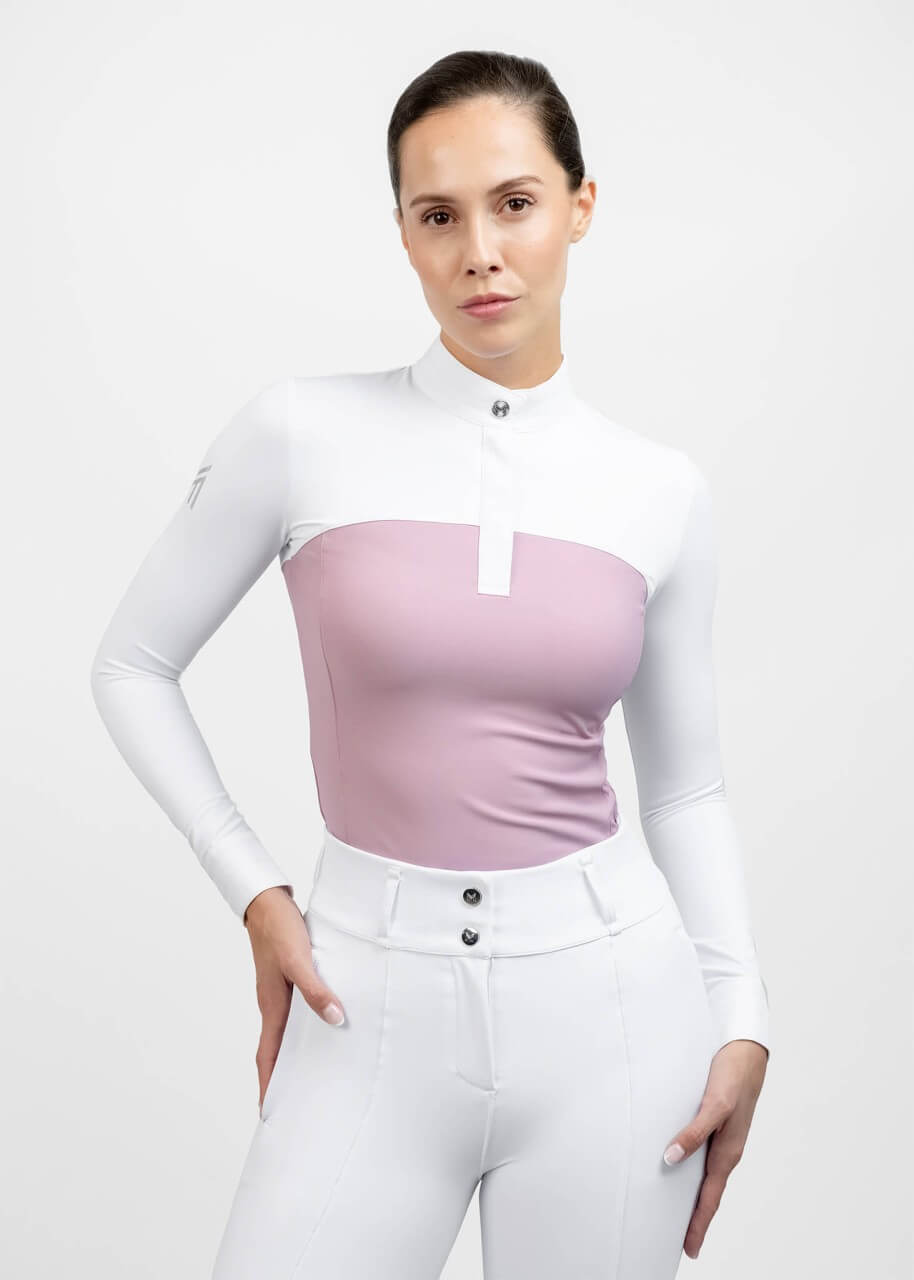 Maximilian Equestrian Turniershirt Era Long Sleeve Show Shirt Maximilian Equestrian Turniershirt Era Long Sleeve Show Shirt