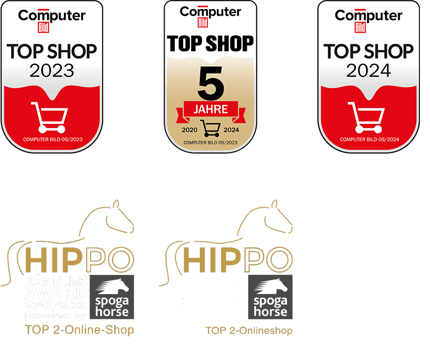 Ausgzeichneter Online-Shop